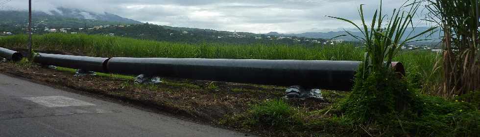 Travaux interconnexion Bras de la Plaine - Bras de Cilaos - St-Louis - Chemin Lare