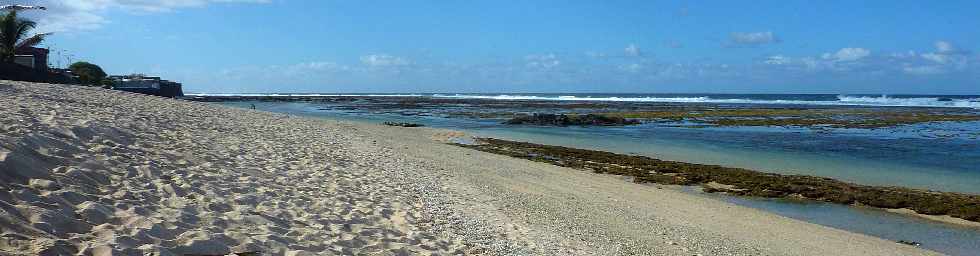 St-Pierre - Avril 2013 -  Plage  mare basse