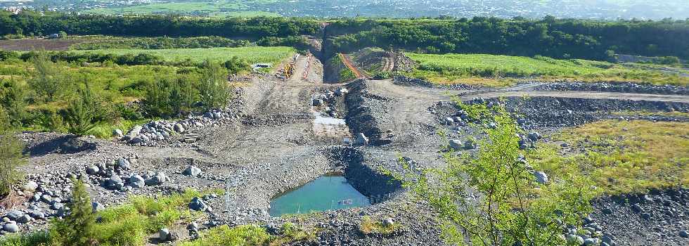 Travaux dans la rivire St-Etienne