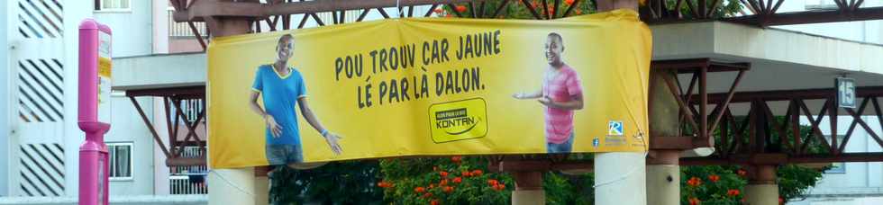 Pub mai 2013 - Pou trouv car jaune l par l dalon