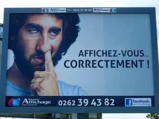 Mai 2013 - Pub Affichez-vous correctement !