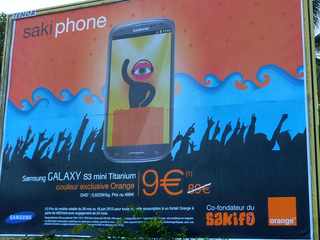 Juin 2013 - Pub Sakiphone Orange