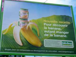 Juin 2013 - Pub Blédina banane