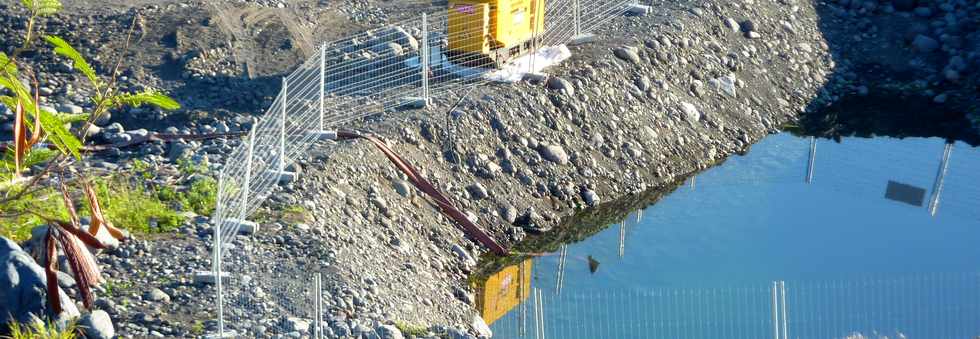 9 juin 2013 - Pierrefonds - Travaux de l'interconnexion des primtres irrigus du Bras de Cilaos et du Bras de la Plaine