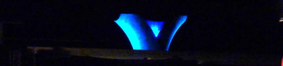 St-Louis - 11 juin 2013 - Pile d'essai illumine