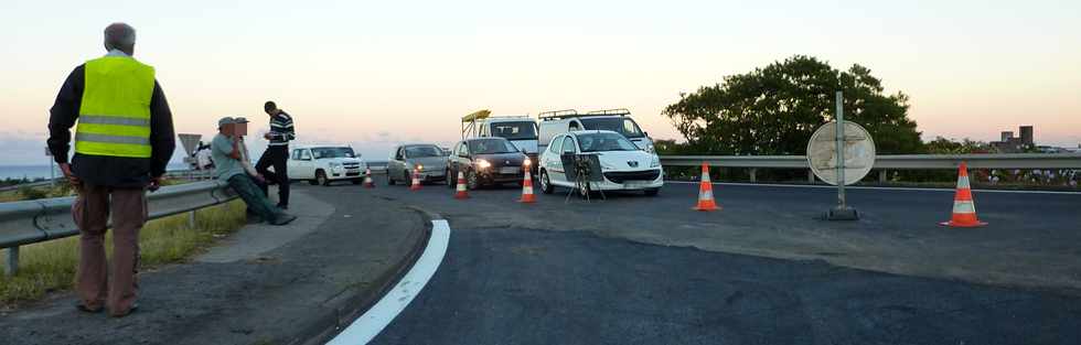 11 juin 2013 - Ouverture du pont sur la rivire St-Etienne - Sens nord-sud