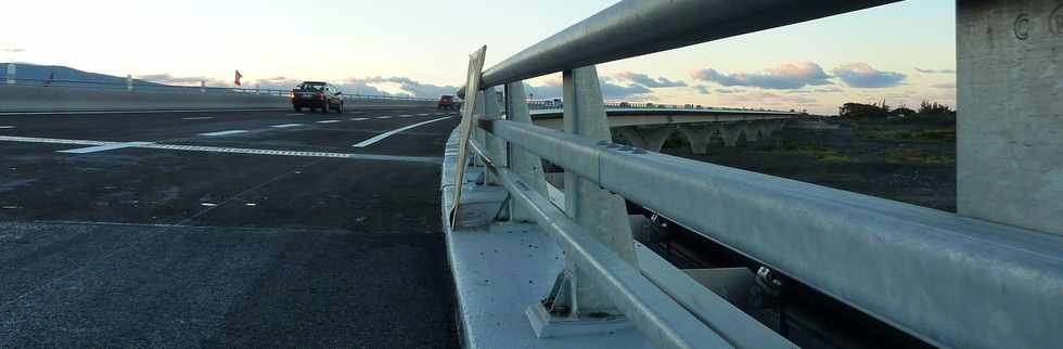 11 juin 2013 - Ouverture du pont sur la rivire St-Etienne - Sens nord-sud