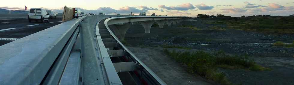 11 juin 2013 - Ouverture du pont sur la rivire St-Etienne - Sens nord-sud