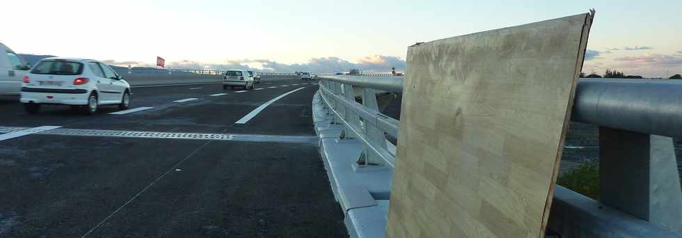 11 juin 2013 - Ouverture du pont sur la rivire St-Etienne - Sens nord-sud