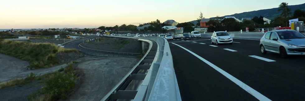 11 juin 2013 - Ouverture du pont sur la rivire St-Etienne - Sens nord-sud