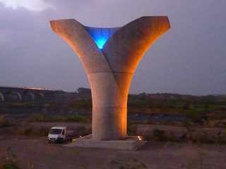 12 juin 2013 - Nouveau pont sur le rivire St-Etienne - Ouverture de la voie sud-nord-