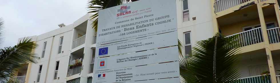 Juin 2013 - St-Pierre - SHLMR Bons Enfants -Réhabilitation