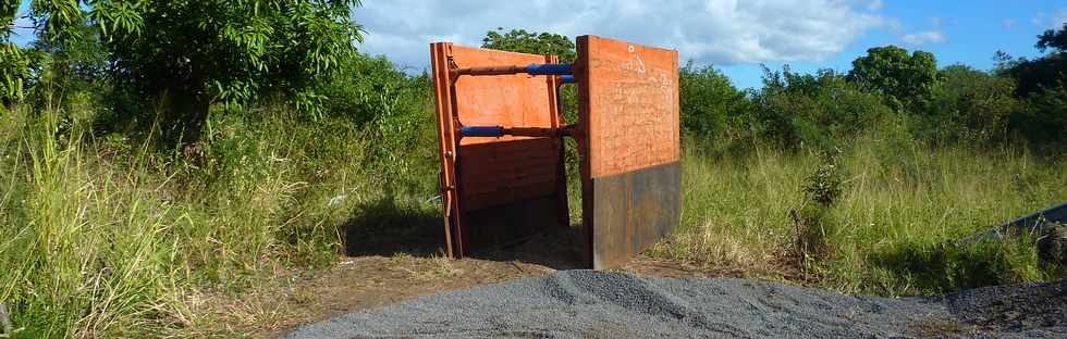 21 juin 2013 - Chantier interconnexion - St-Louis - Blindages de tranche