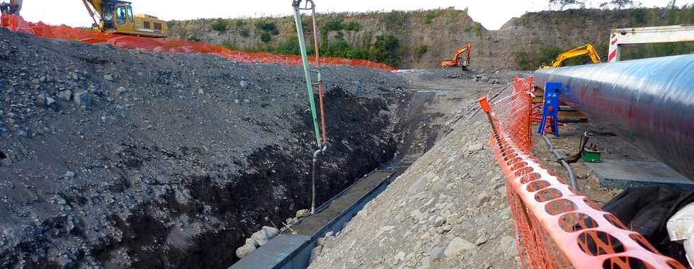 Rivire St-Etiene - Travaux d'interconnexion des primtres irrigus - 21 juin 2013