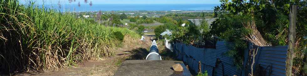 30 juin 2013 - St-Pierre - Ravine des Cabris - Canalisation SAPHIR