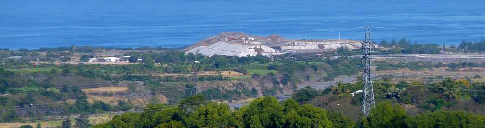 30 juin 2013 - Ravine des Cabris - Point de vue sur le centre d'enfouissement