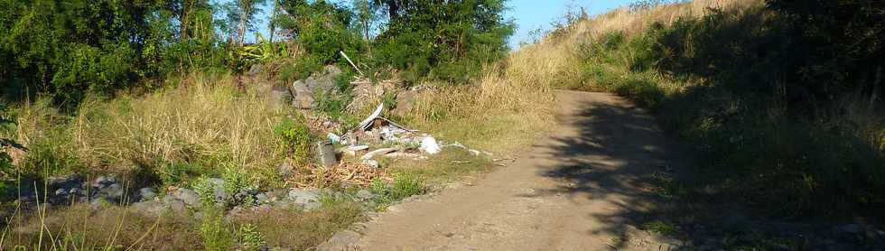 Chemin Jean Cadet - Radier de la ravine Blanche