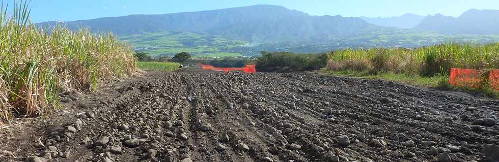 Juillet 2013 - Chantier de l'interconnexion des périmètres irrigués -  Remise en état du terrain