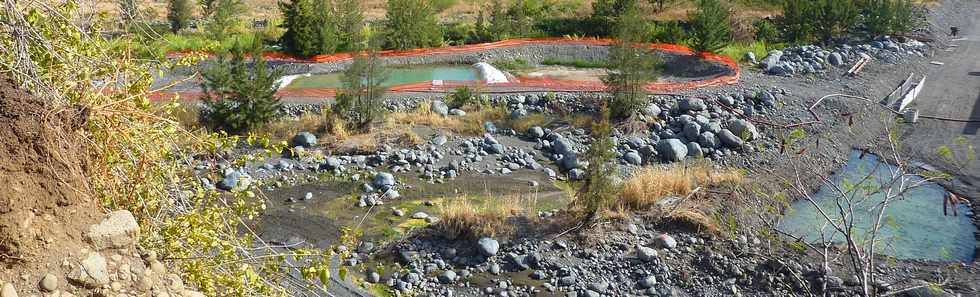 Juillet 2013 - Chantier de l'interconnexion des primtres irrigus - Rivire St-Etienne