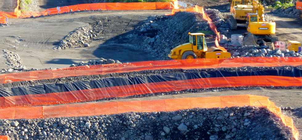 21 juillet 2013 - Chantier de l'interconnexion des primtres irrigus du Bras de la Plaine et du Bras de Cilaos -