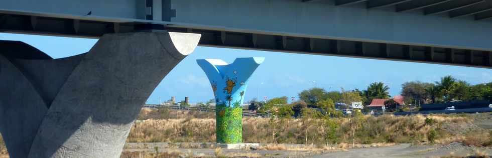 Rivire St-Etienne - Nouveau pont et pile d'esai - Gouzou de Jace