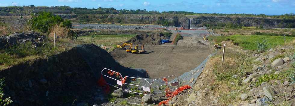 Sept 2013 - Rivire St-Etienne - Chantier interconnexion des primtres irrigus -