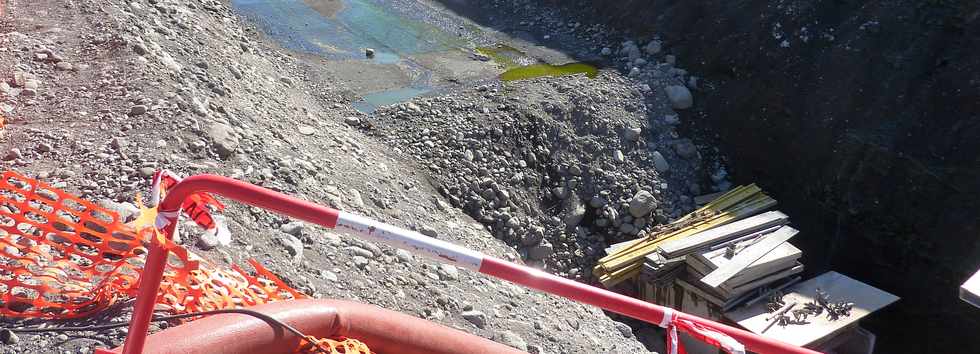 Sept 2013 - Rivire St-Etienne - Chantier interconnexion des primtres irrigus -