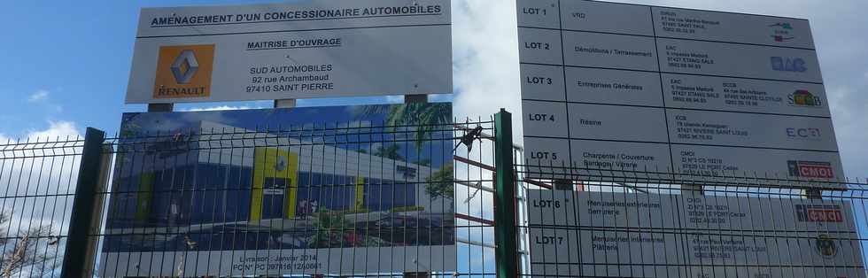 St-Pierre - Nouvelles concession Renault - ex Foucque
