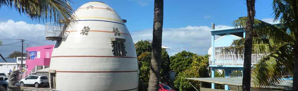 St-Pierre - Basse Terre - Maison-oeuf de l'architecte Ren Lemayen