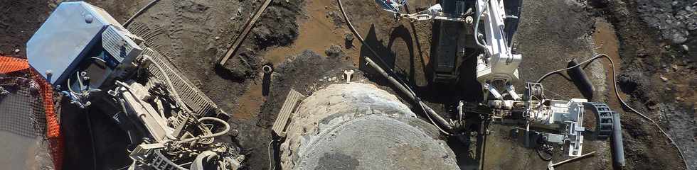 Rivire St-Etienne - Ancien pont amont - Sept 2013 - Travaux P5