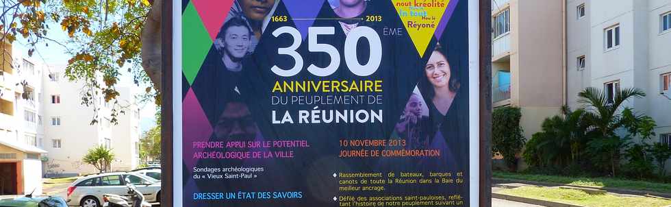 Fête du 350è anniversaire du peuplement de la Réunion - St-Paul - Nov 2013