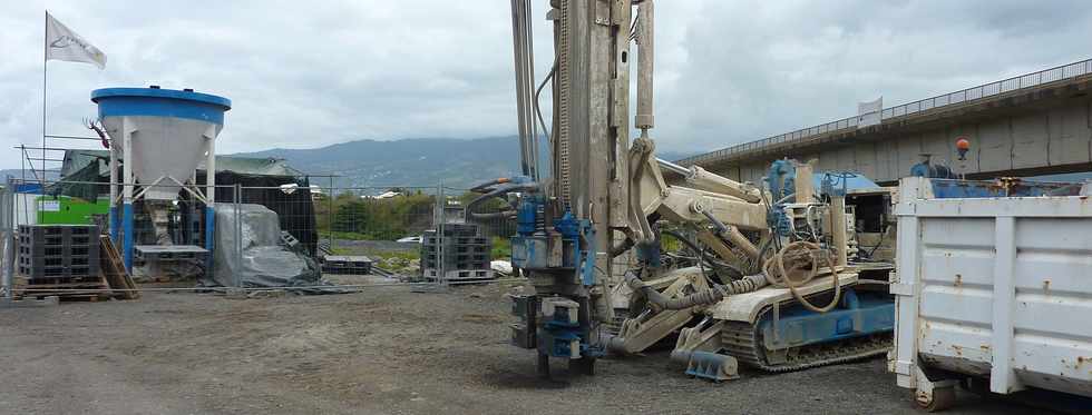 Nov 2013 - Rivire St-Etienne - Pont amont - Travaux de confortement de piles -