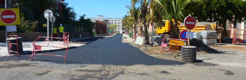 Nov 2013 - Ravine Blanche - Travaux ANRU - Rue Jean Albany