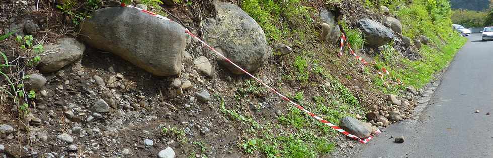 4 dcembre 2013 - Eboulis dans les rampes du Ouaki