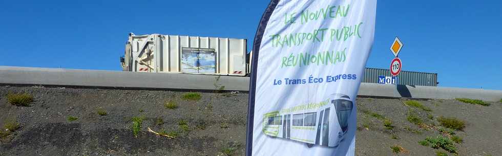 5 décembre 2013 - inauguration du PIPO - Passage inférieur en portique ouvert - Rivière St-Etienne  -