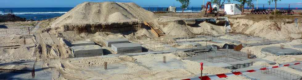 Janvier 2014 - St-Pierre - Chantier de l'htel Le Battant des lames