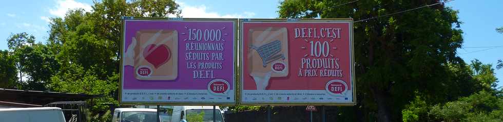 2 février 2014 -  Pub produits DEFI - Réunion