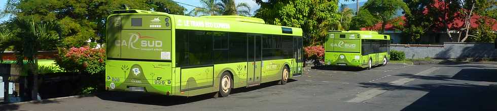 16 fvrier 2014 - Le Tampon - Ligne des 600 - Gare routire