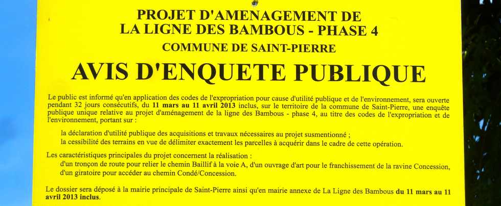 16 fvrier 2014 - St-Pierre - Fonds de Cond - Amnagement