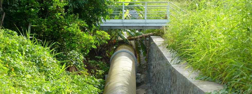 23 fvrier 2014 - Ravine des Cabris - Canalisation SAPHIR