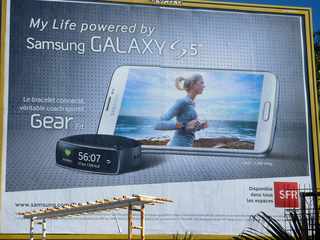14 avril 2014 - St-Pierre - Pub Galaxy S5