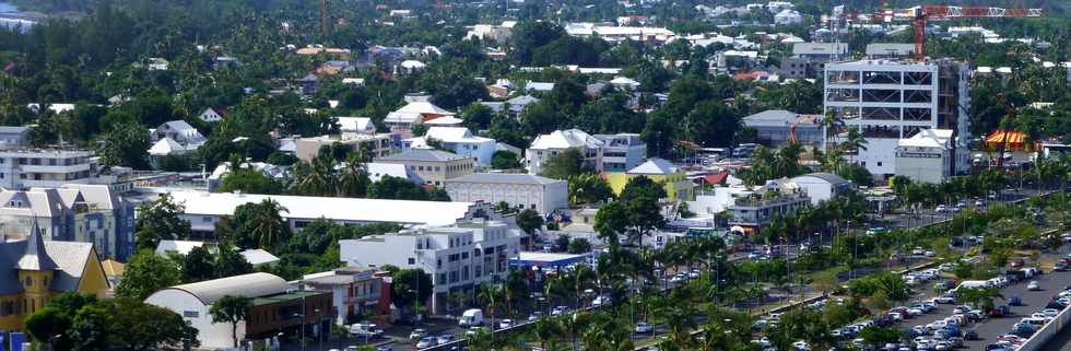 15 mai 2014 - Vue sur St-Paul - Rampes de Plateau Caillou -