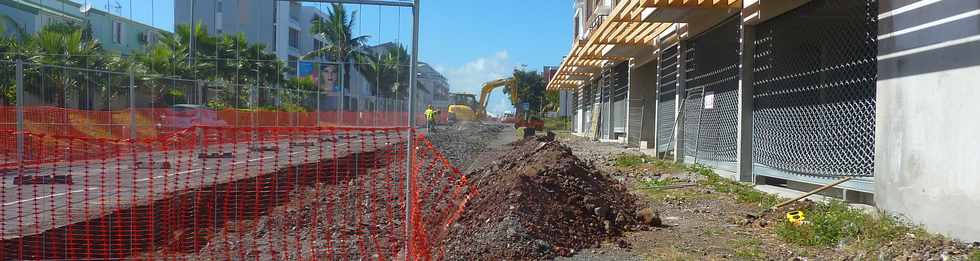 18 juin 2014 - St-Pierre - Travaux TCSP rue du Pre Favron