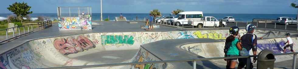 22 juin 2014 - St-Pierre - Houle - Pointe de la Ravine Blanche - Skate parc