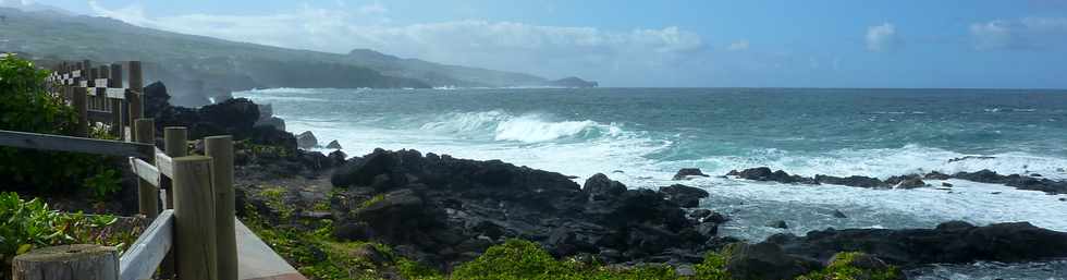 22 juin 2014 - St-Pierre - Houle - Terre Sainte - Promenade des Alizs - Pointe du Parc