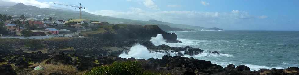 22 juin 2014 - St-Pierre - Houle - Terre Sainte - Promenade des Alizs - Pointe du Gouffre