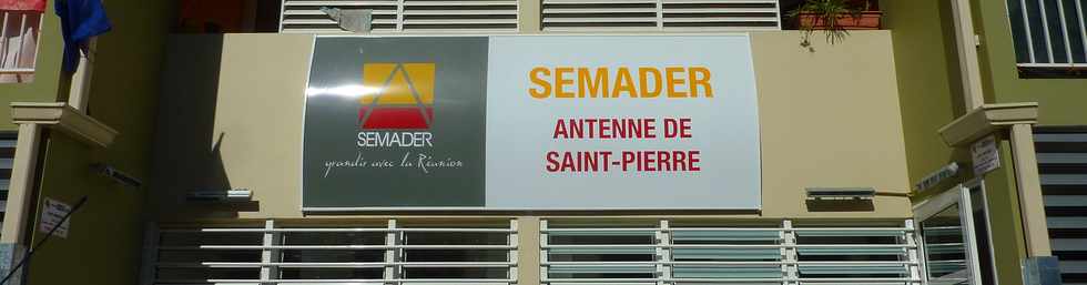 25 juin 2014 - St-Pierre - Nouvelle antenne SEMADER rue Mahatma Gandhi