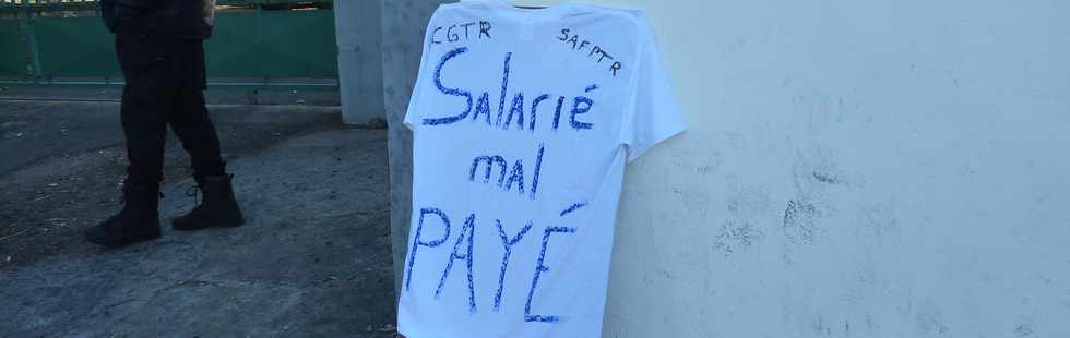 2 juillet 2014 - St-Pierre - Grève à la CILAM