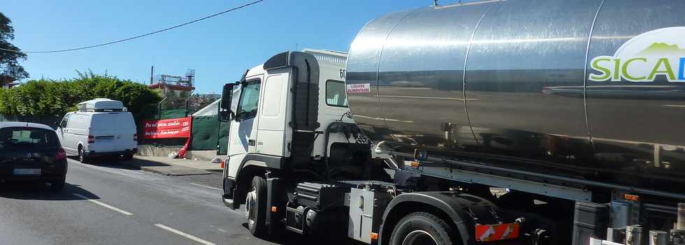 2 juillet 2014 - St-Pierre - Grve  la CILAM - Camion Sicalait