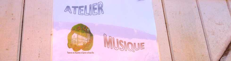 6 juillet 2014 - St-Pierre - Grands Bois - Saknouf - Atelier musique FAQ